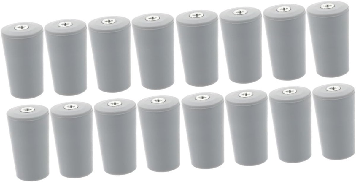 Rolluik Begrenzer - Onderdelen Set - Rolluiken Repareren - Stevig Kunststof - 8 Stuks - Lichtgrijs