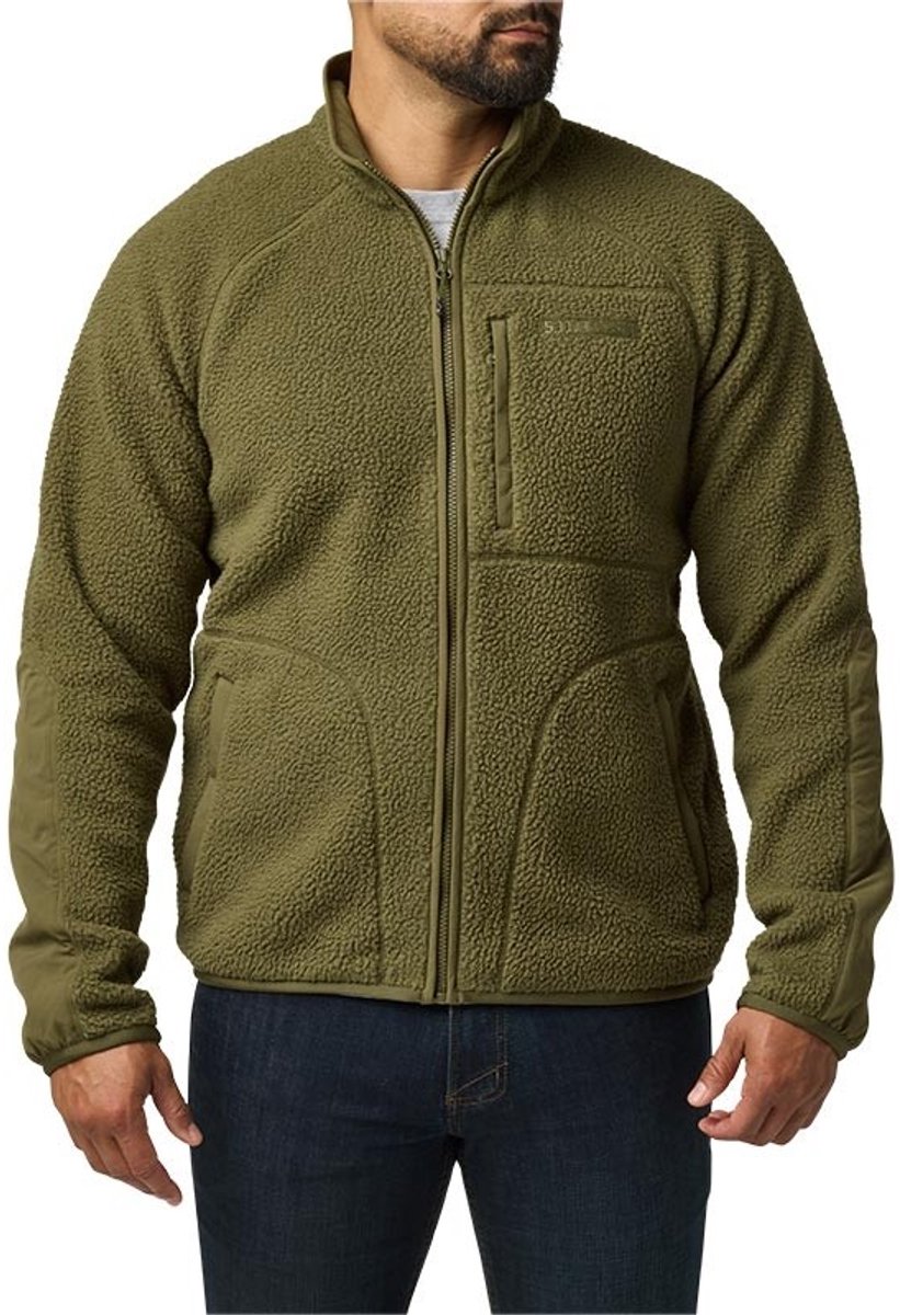 5.11 Tactical HQ Tech Fleece Jacket Field Groen