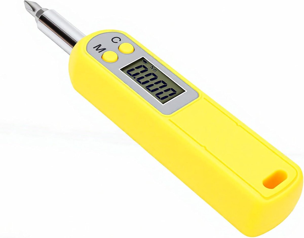 Digitale Momentschroevendraaier - Precisie Tool - Elektronica Assemblage - Dubbele Meetmodi - 3 Nm Bereik - Grijs