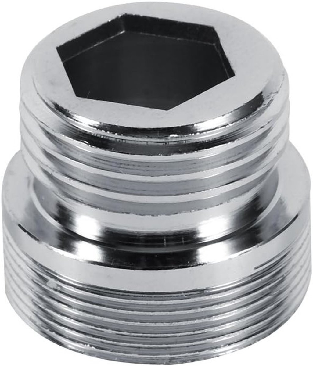 Converter voor 22mm naar 20mm, G1/2 Kraanadapter voor Keuken, Koper Waterfilter Accessoires met Draad 24mm naar 15mm en 22mm, 24mm