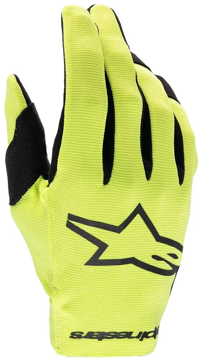 Alpinestars Radar Motorcross Handschoenen 2025 Fluo Geel Zwart – S / Geel Fluo Zwart – foto 3
