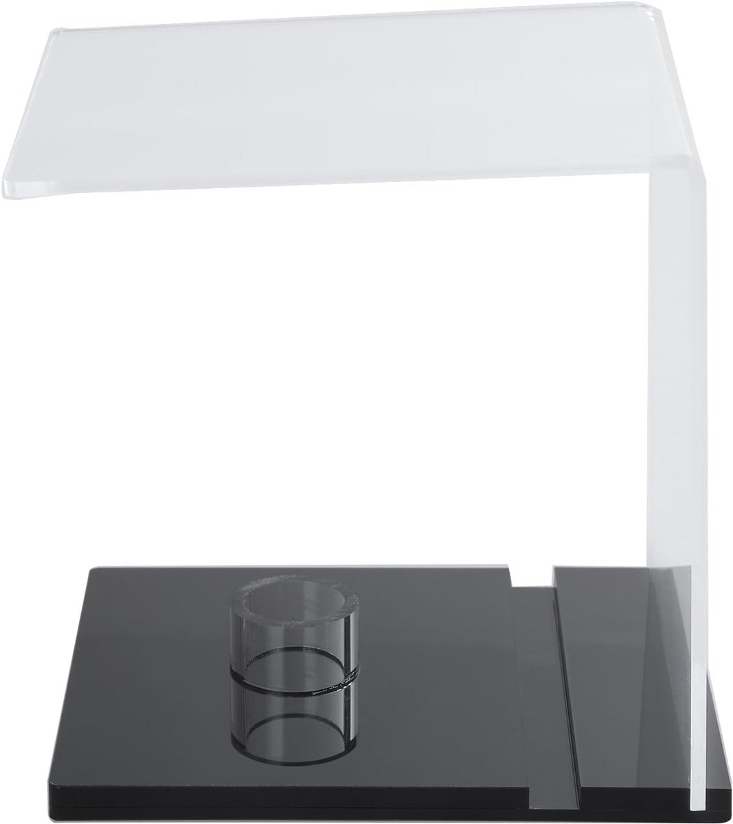 Baseball Display Case - Sphere Box Holder - Collectibles Tonen - Met Basis En Kaartslot - 12.5 cm - Transparant