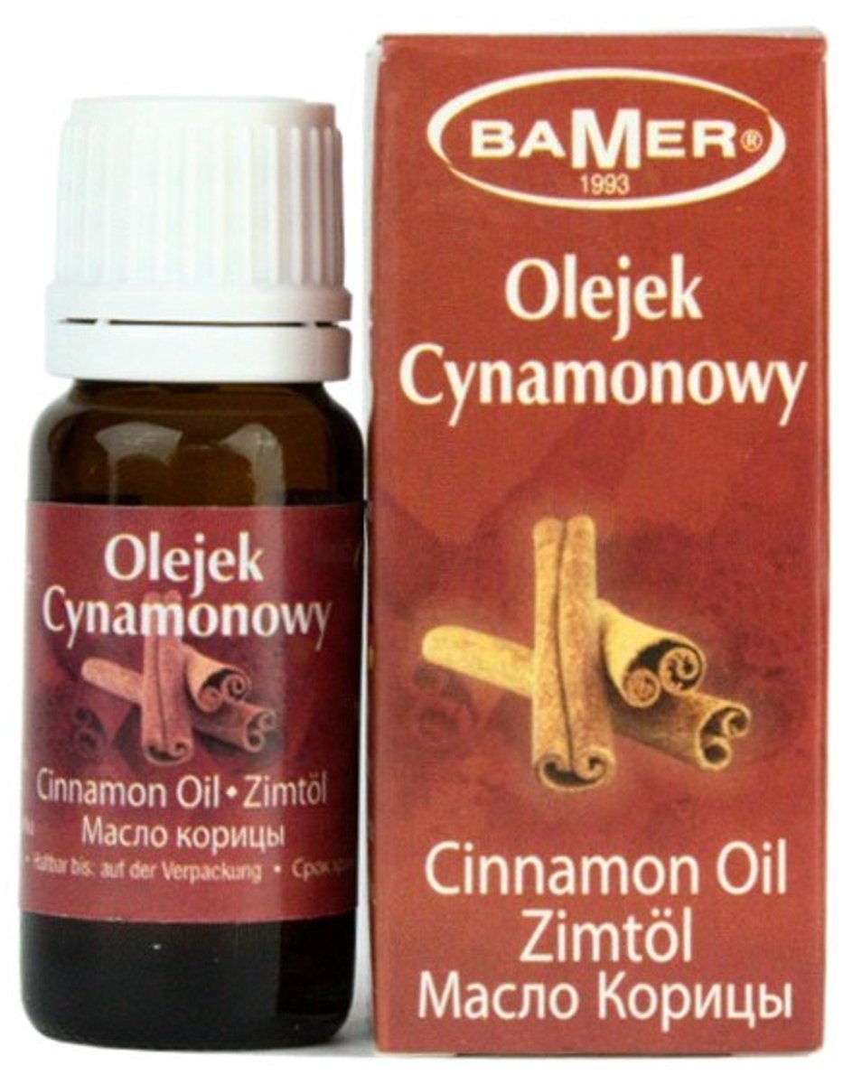 BAMER Cynamonolie 7 ml - Etherische olie - Aromatisch, Natuurlijk