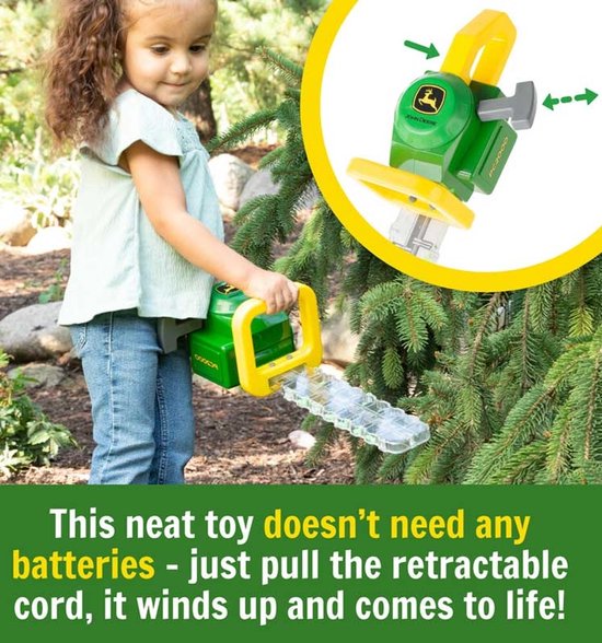 Tomy John Deere speelgoed haagschaar - realistisch tuingereedschap voor kinderen. — afbeelding 2