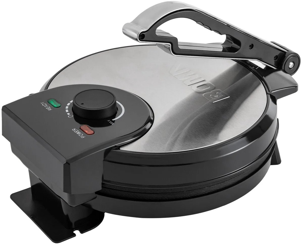Cellista Roti Maker Elektrisch 1200W Tortilla Pers Chapati Maker Dubbelzijdige Verwarming Antiaanbak Bakplaat 200-260°C