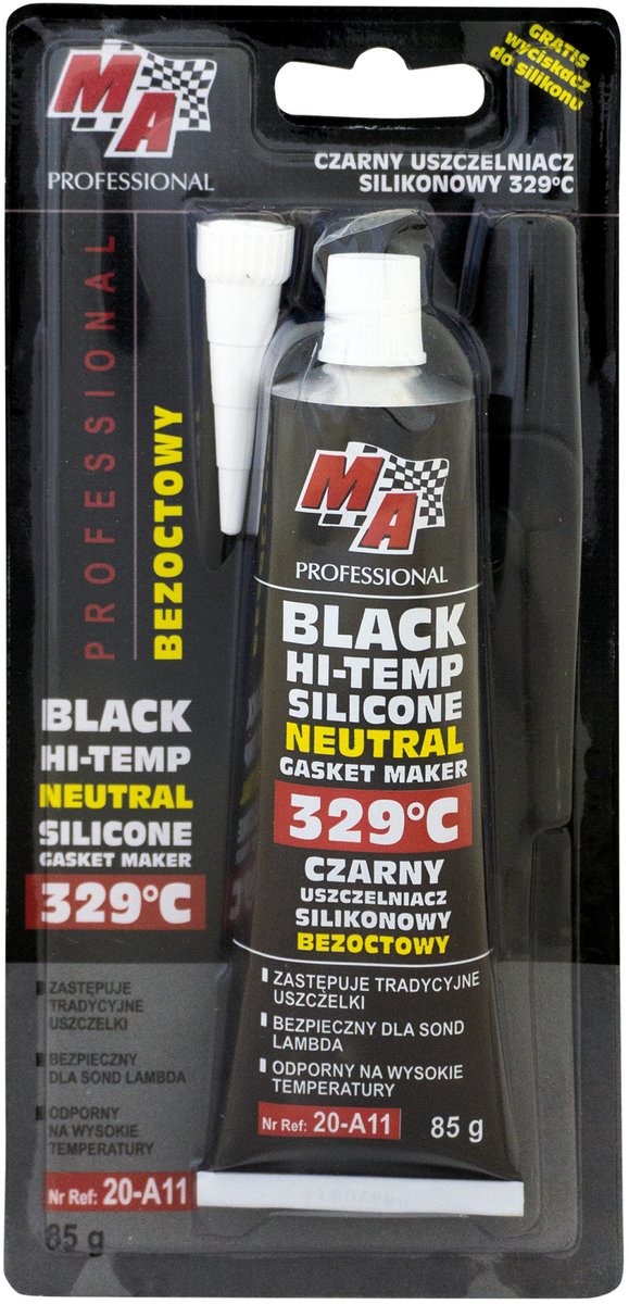 MA Professional - Siliconen Afdichtmiddel - 329°C - 85g - Bezoetvrij