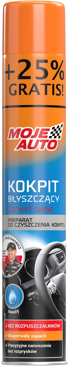 Moje Auto - B-7 Serie - Glinsterende Cockpitspray - Fris - 750ml