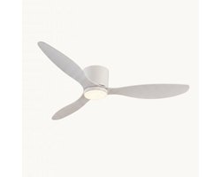 Luxair Plafondventilator - Met Verlichting - Plafond Ventilator - Met Lamp - Plafonniere Met Ventilator - Met Licht - Wit - 105cm
