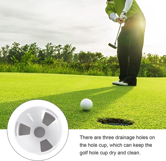 Golf Oefen Set - Putting Green Vlaggenstok - Golf Oefenen - Afneembaar Ontwerp - 83 cm - Blauw van GOLF — afbeelding 4