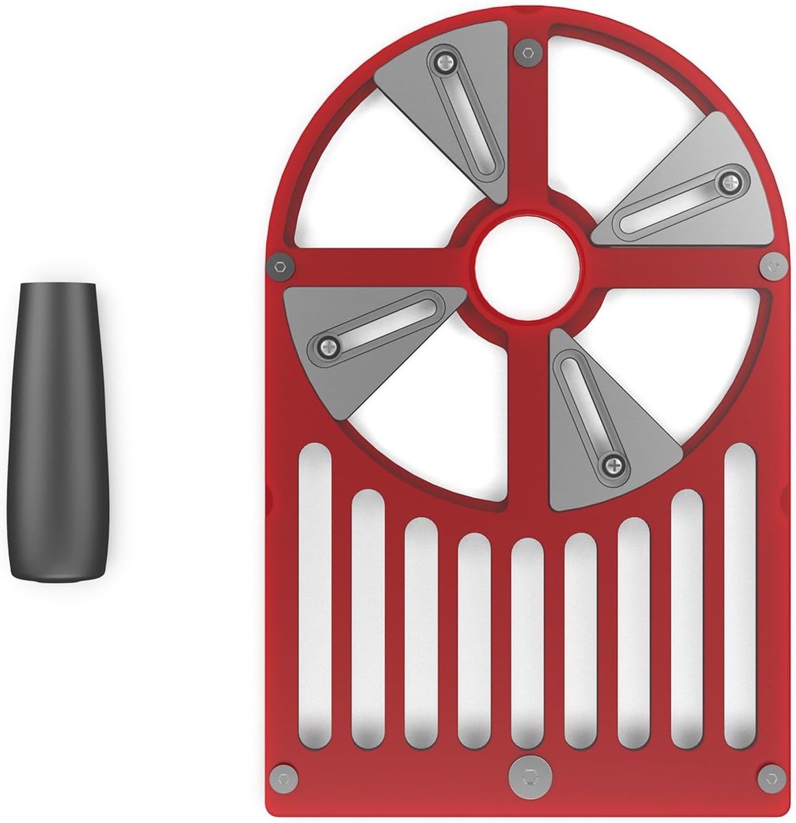 Houten bovenfrees, bodemplaat, 2-in-1 aluminium bovenfrees, voetstuk, bovenfrees, bodemplaat voor slijpmachine van 65 - ShopVlot