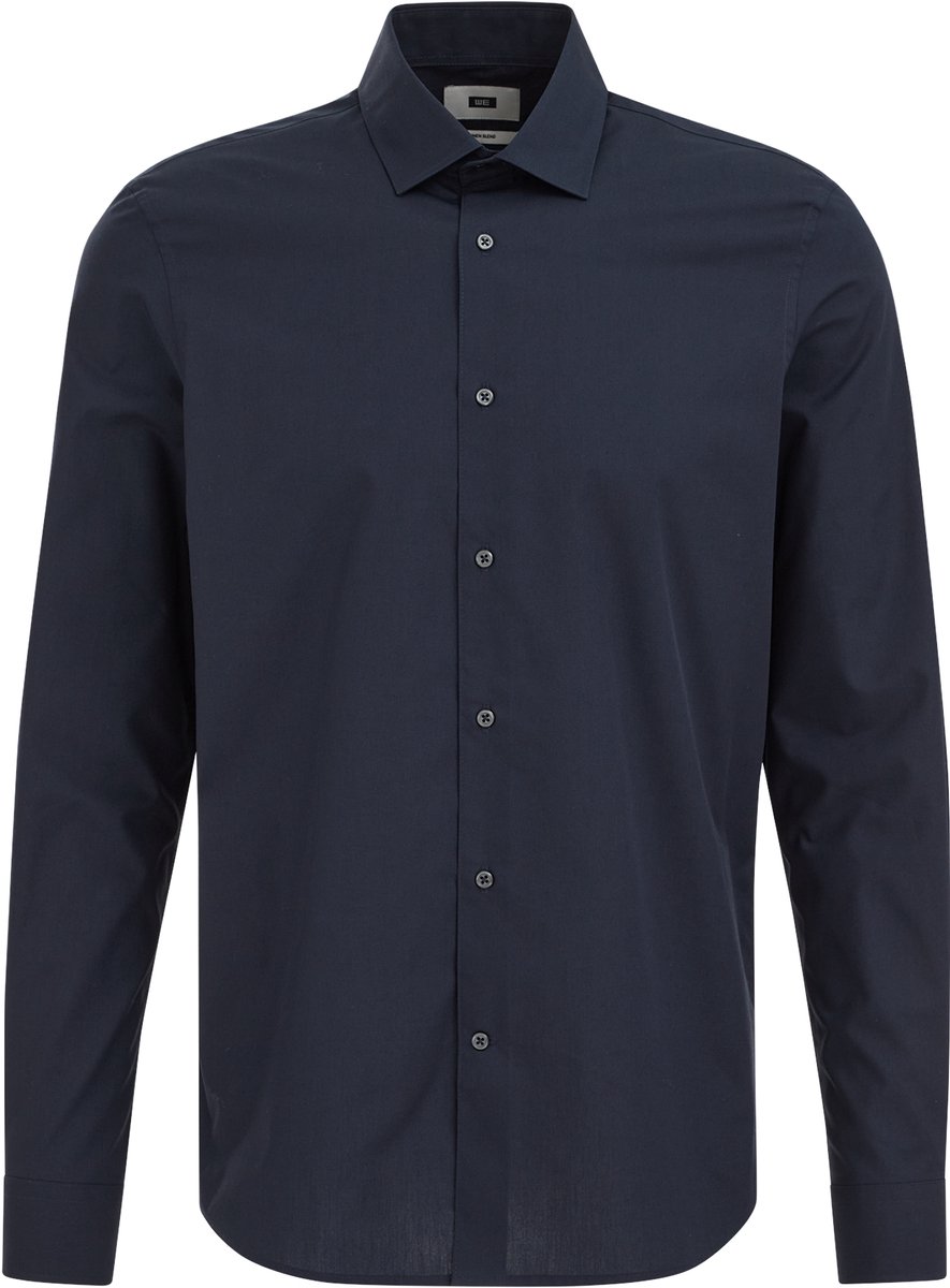 WE Fashion Heren Easy-care regular fit overhemd