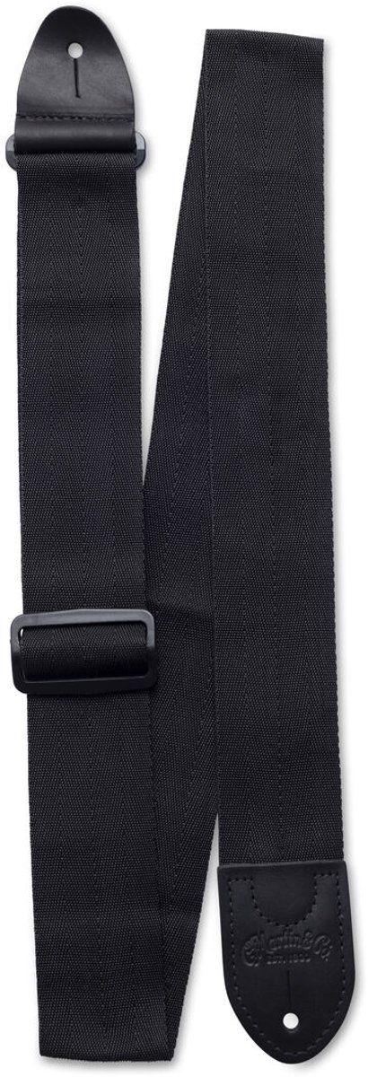 Martin 18A0103 Gitaarband met Plectrumhouder Zwart
