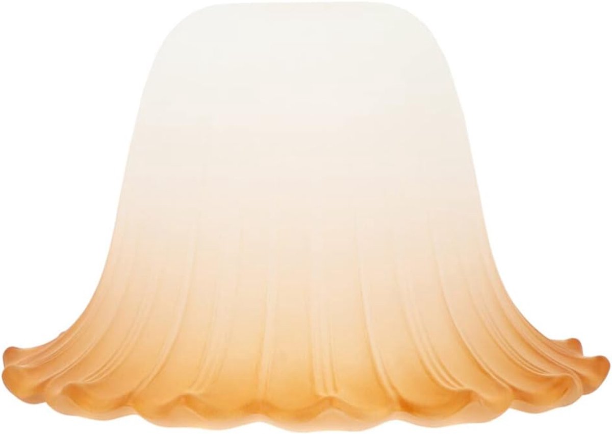Glazen Lampenkap Vervanging Gebloemde Matte Lampenkap Europese Verlichting Accessoires voor Hanglampen Staande Wandlampen 18 X 18 X 11,5 cm