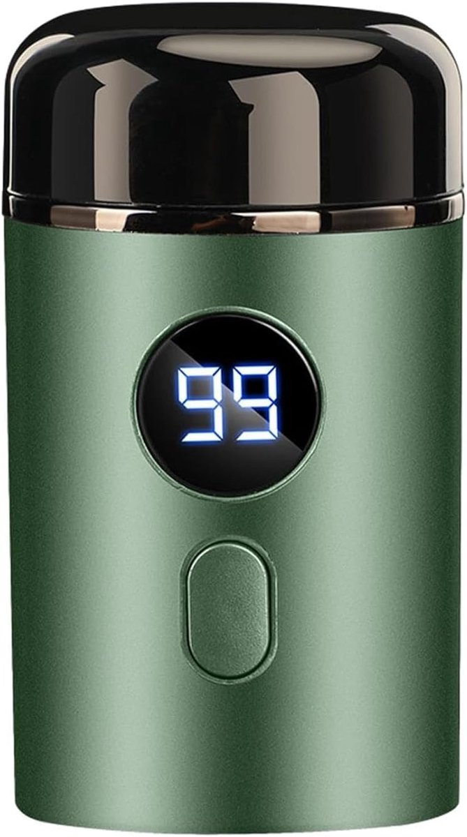 Portable Electric Shaver, capsulescheerapparaat, dubbel gebruik, droog en nat, draagbaar elektrisch mini-scheerapparaat voor heren, type C-lading, geschikt voor scheren thuis en op reis