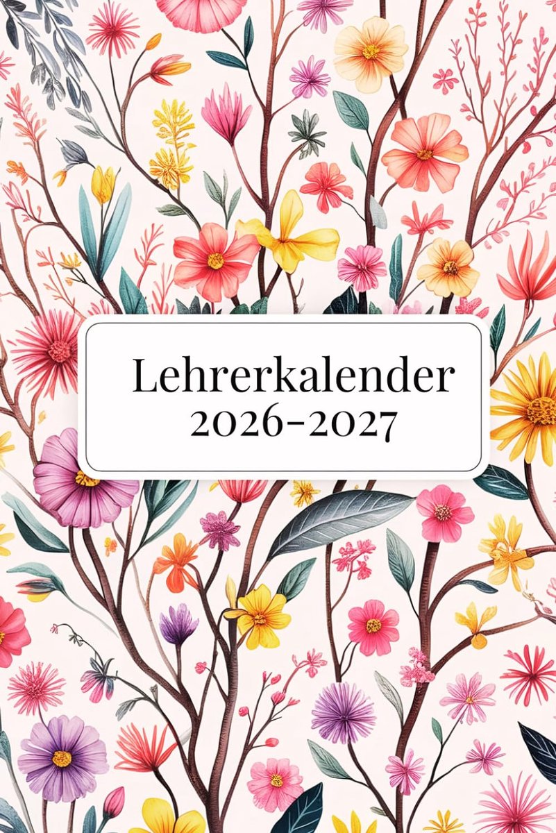 Lehrerkalender A5 2026/2027 - gestructureerd schoolplaner - klassentboek voor docenten - optimaal lesbeheer - ShopVlot