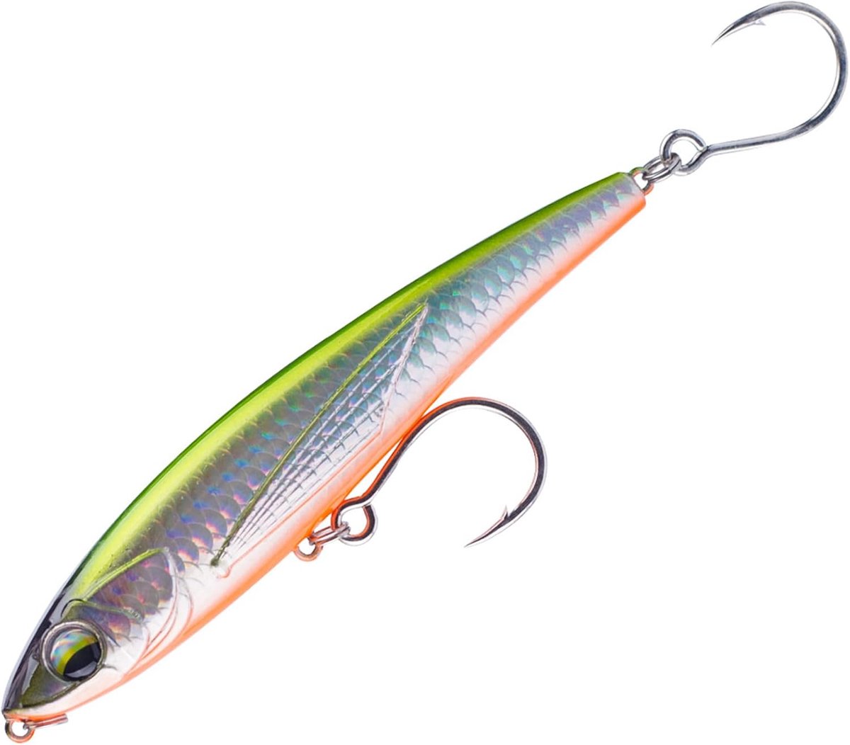 lokaas, 12 cm/50 g lokaas met wijd werp, kunstaas, zinkend zeevissaas.