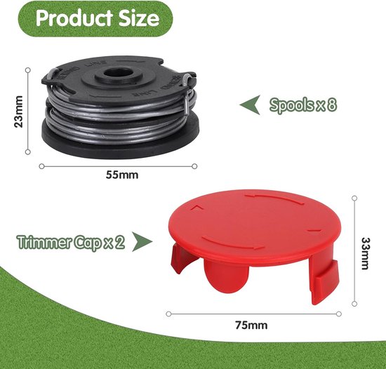 Spoelen voor grastrimmer — afbeelding 4