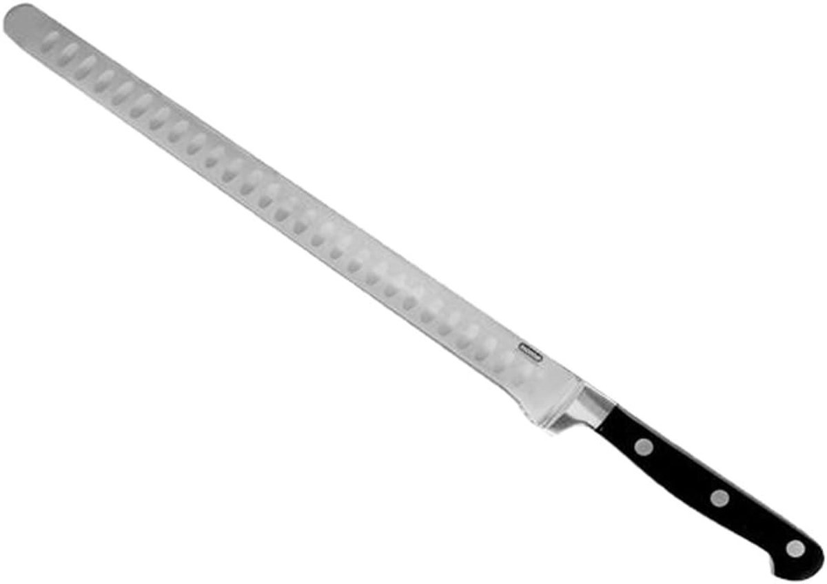 Zalmmes - Roestvrij staal - 28 cm - Zwart - Voor professionals