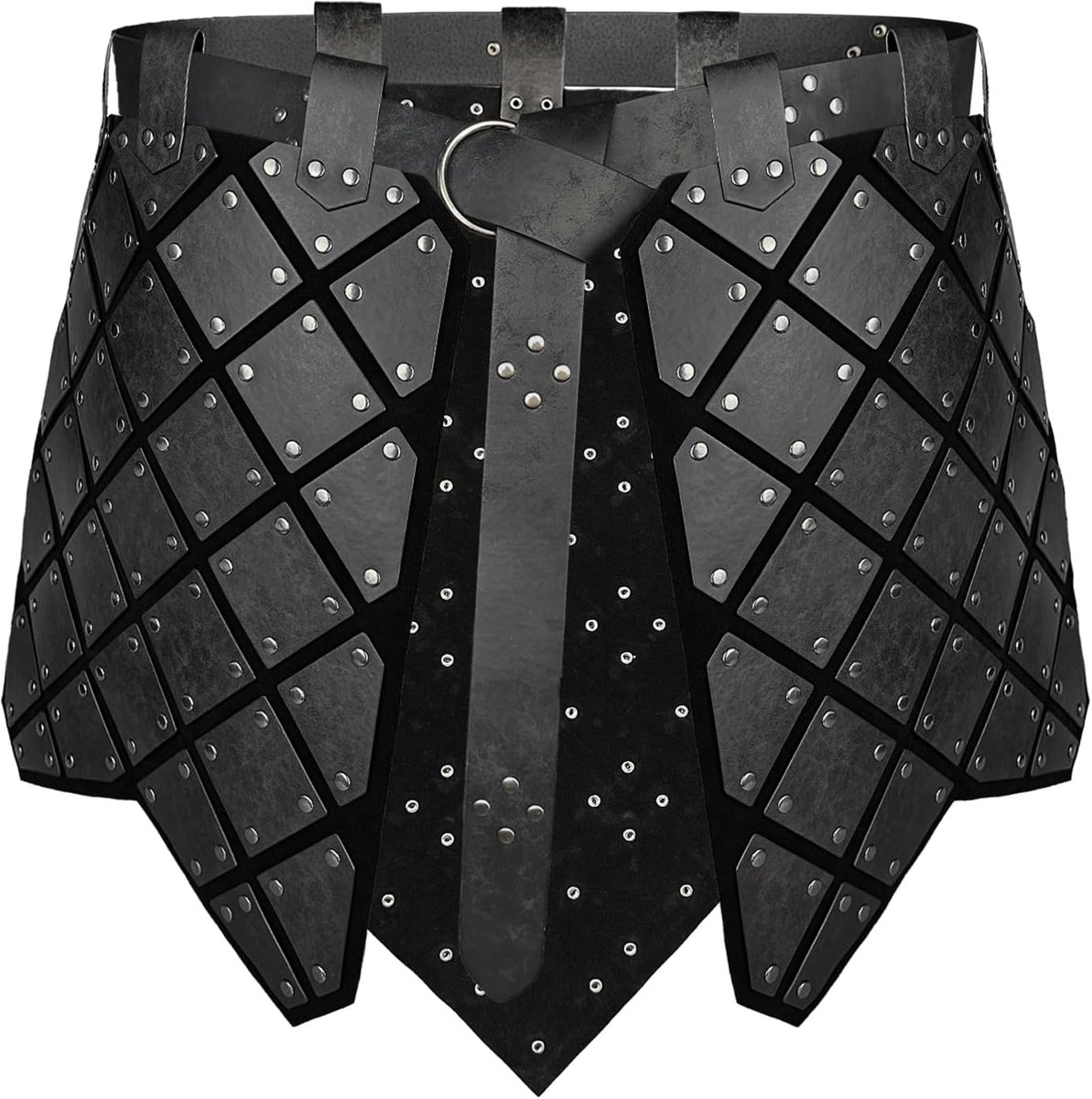 Middeleeuws imitatieleer 3Pc Waist Armor met Riem, Middeleeuwen