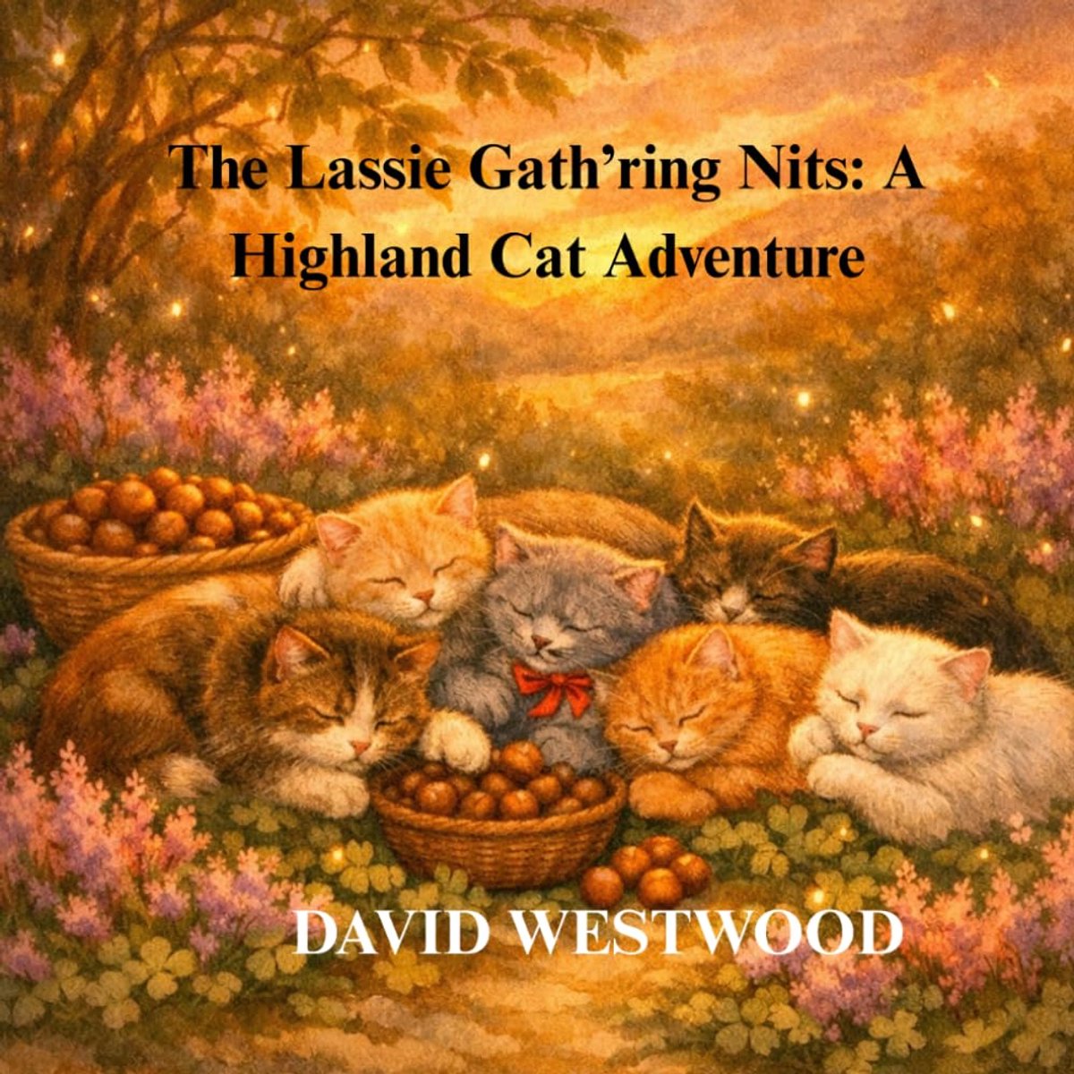 Lassie Gath’ring Nits: A Highland Cat Adventure