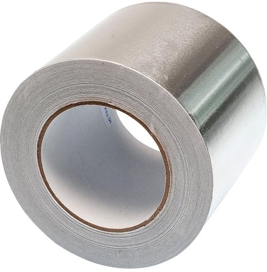 aluminium plakband, 100 mm x 50 m, zelfklevend aluminium plakband — afbeelding 4