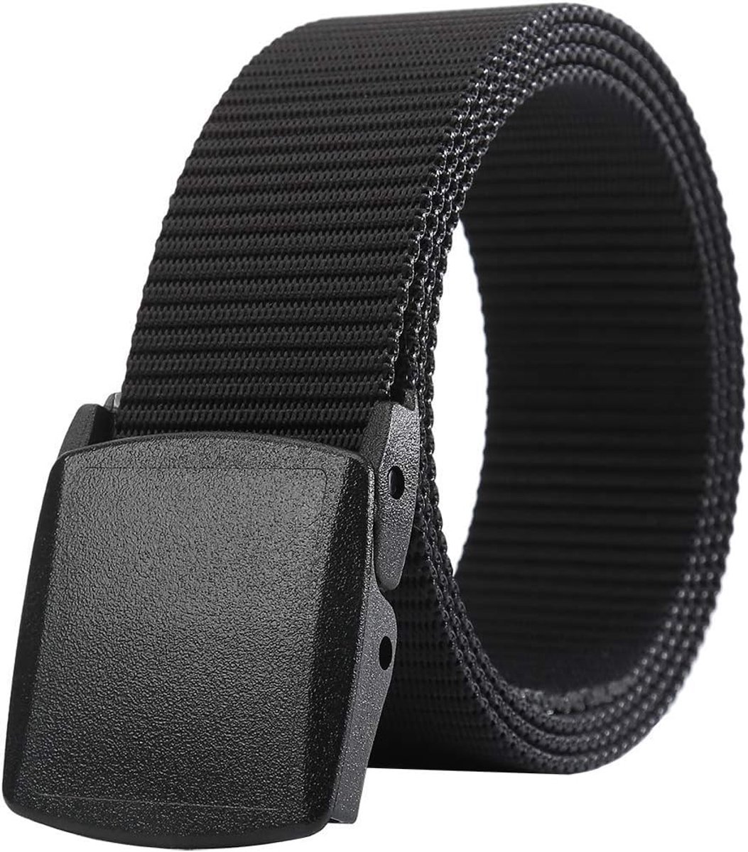 Riem voor heren, Nylon Canvas met kunststof gesp, volledig