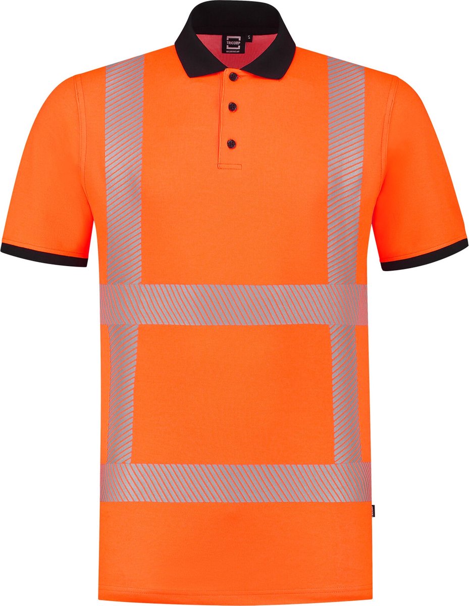 Tricorp Poloshirt RWS Revisible 203701 - Fluororange - XL