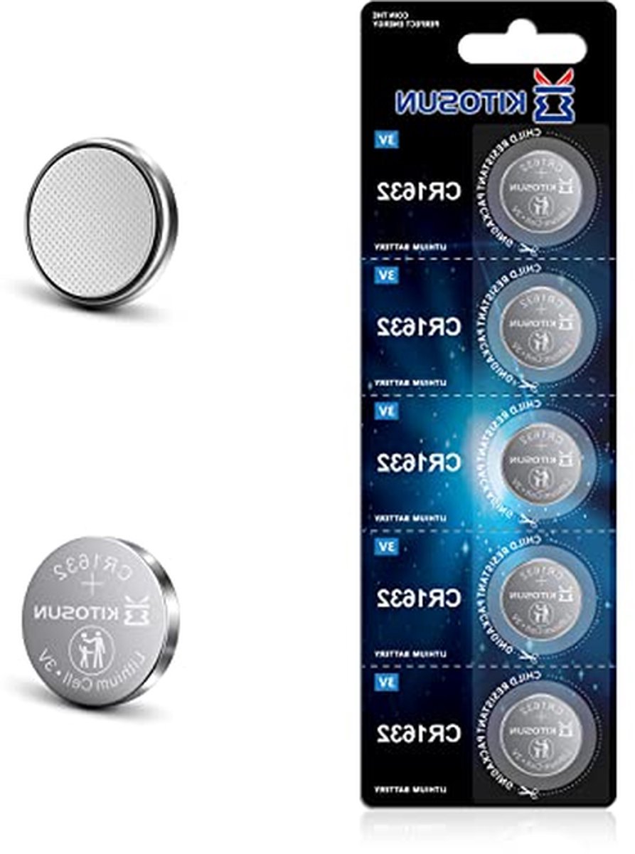 Knoopcel Batterijen - Munt Batterijen - Apparaten Voeden - 150mAh Capaciteit - 5 stuks - Zilver