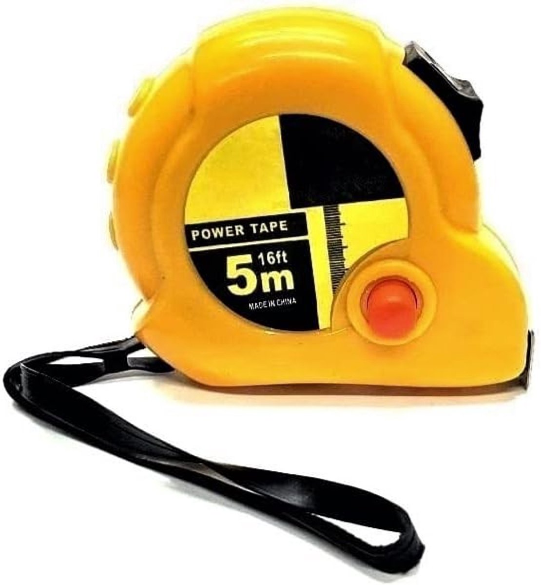 SnelShoppen - Professioneel Meetinstrument met Precisieschaal 5 m, Multicolor, Flexibele Meetlat, Compact en Lichtgewicht, Ideaal voor Klussen, Tuin,