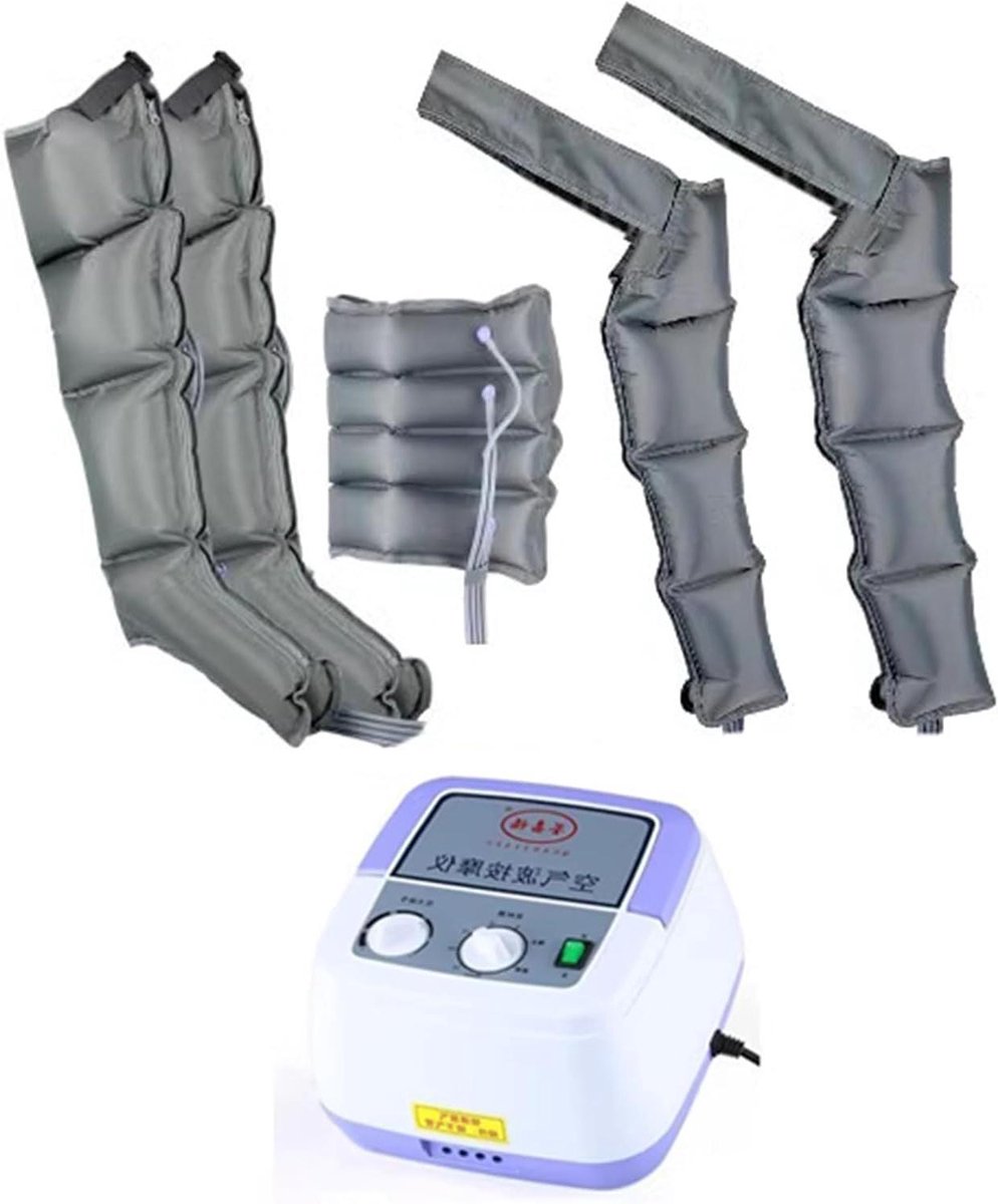 Luchtcompressie Massager - Beenmassage Apparaat - Spierontspanning - Dynamische Drukcycli - Full Body - Grijs