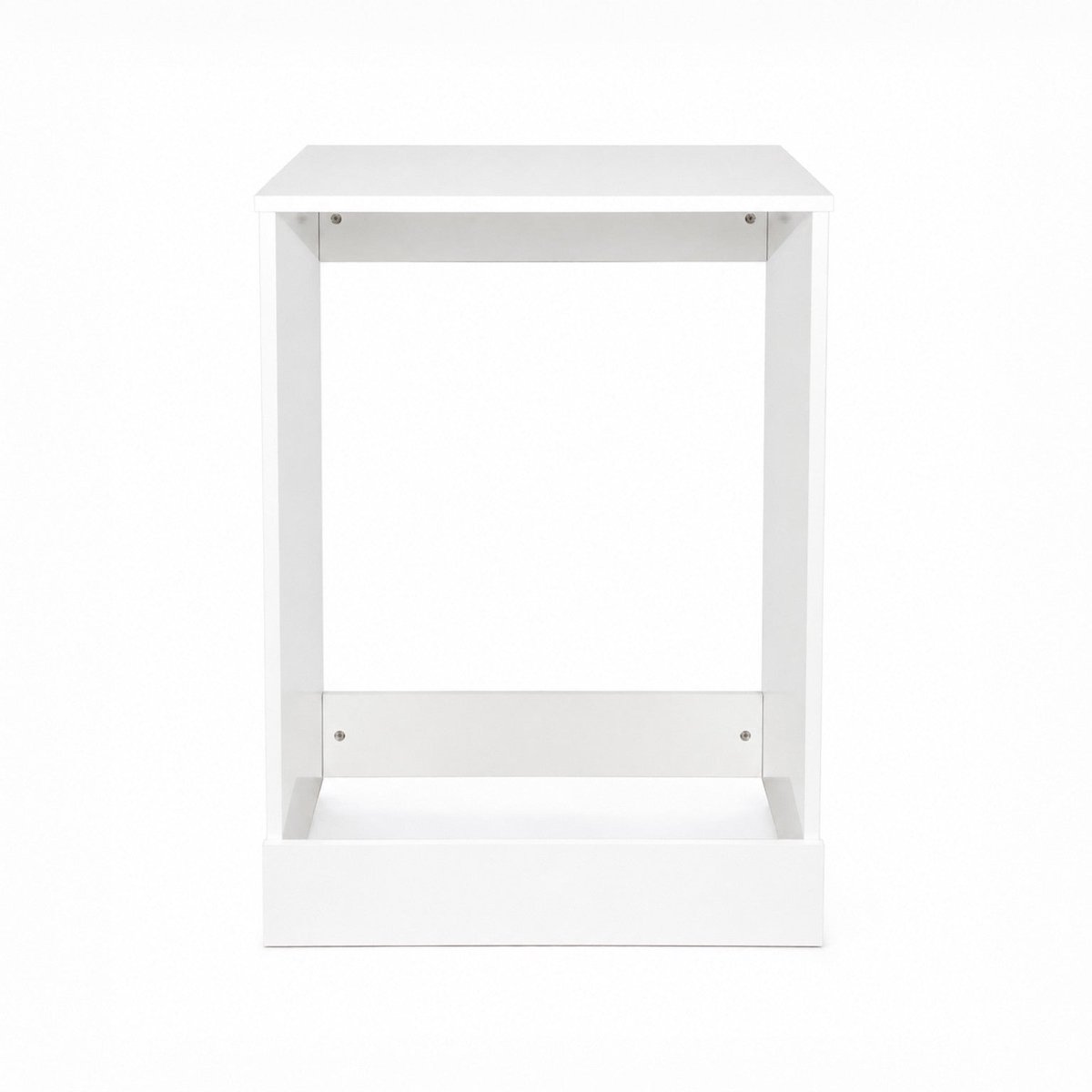 The White Stone Wasmachine Ombouw Wit | Ruimtebesparende Wasmachinekast voor Wasruimte | Afdekmeubel voor Wasmachine voor Badkamer en Wasruimte