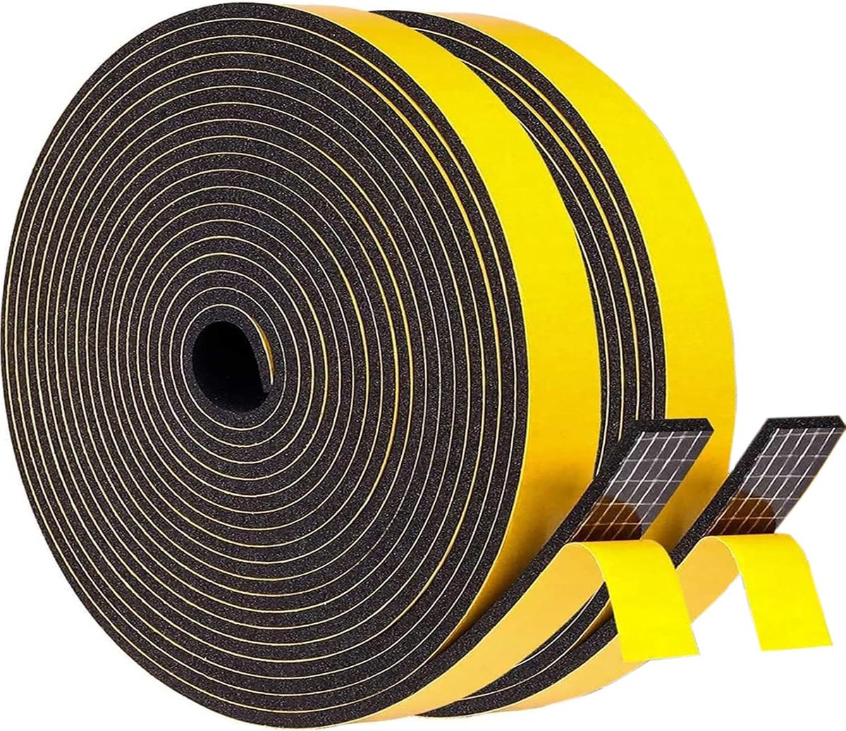 Sealing Tape Zelfklevende Tape voor Deuren en Ramen - 20mm x 3mm - Milieuvriendelijk Rubber - ShopVlot