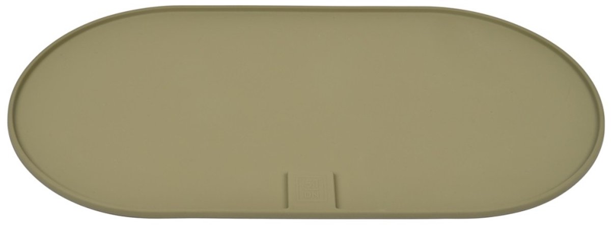 Siliconen placemat khaki 55x30x2cm