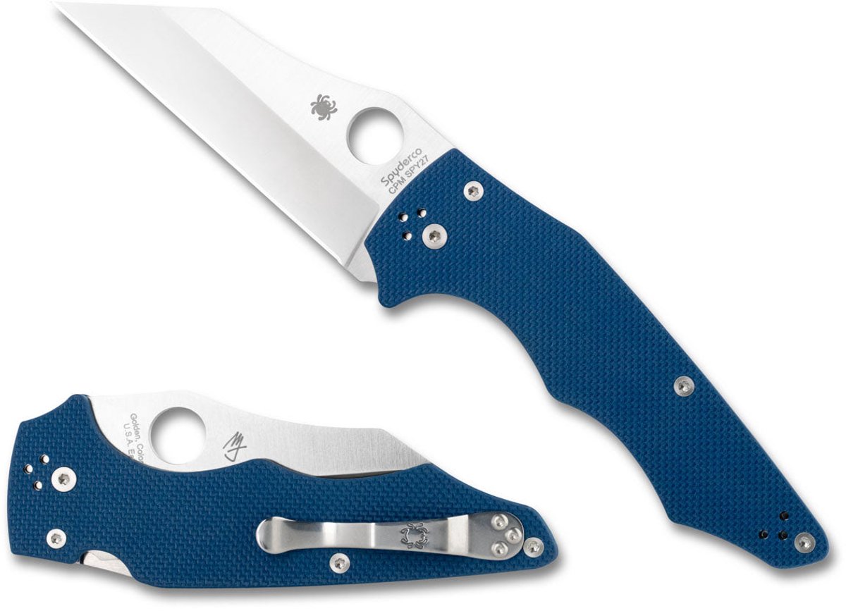 PREORDER - Spyderco YoJumbo Cobalt G-10 CPM SPY27 PE
