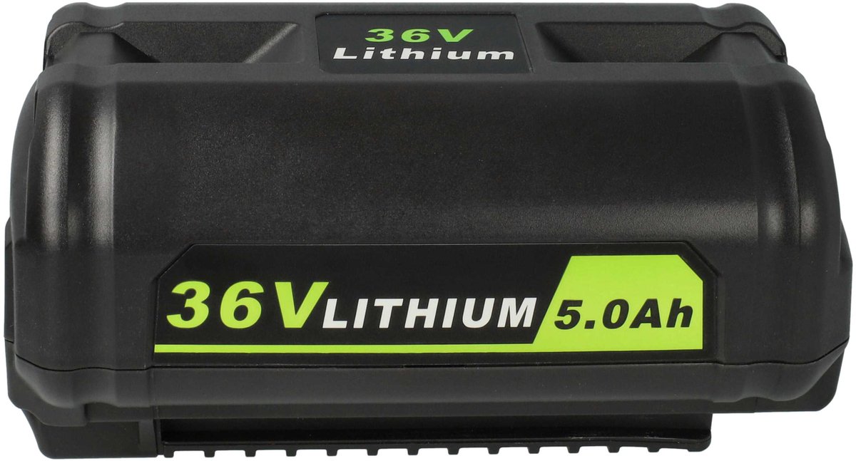vhbw 2x accu compatibel met Ryobi RY40600, RY40510, RY40601, RY40530, RY40610, RY40511, RY40601A (5 Ah, 36 V Li-ion)