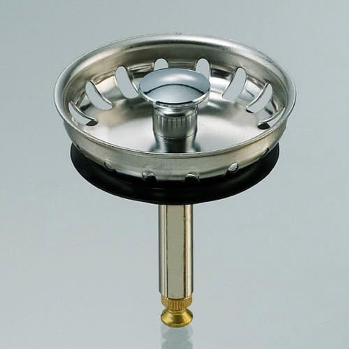 Zeefmandje voor spoelafvoer met Ø 54 mm (1,5 inch) zeefkorf-excentrische bediening - voor Franke-spoelbak Euroform EFG 614 tot bouwjaar 2006