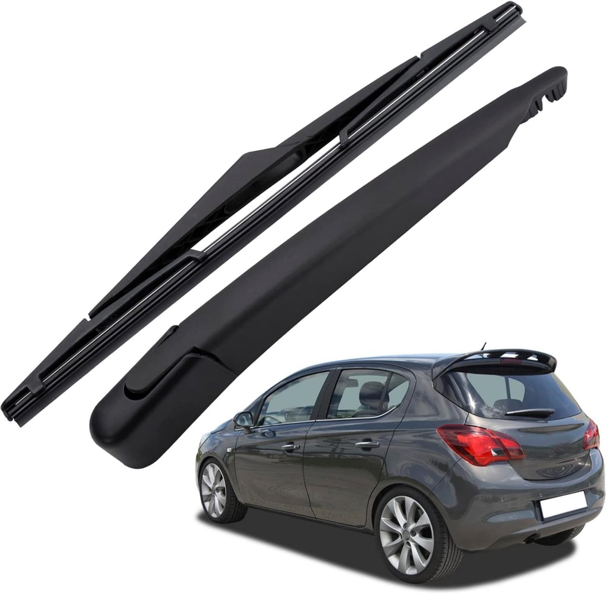 ruitenwisserarm en armset, achterruitwisser montage voor Vauxhall Corsa E 2014-2019 Astra H 2004-2009