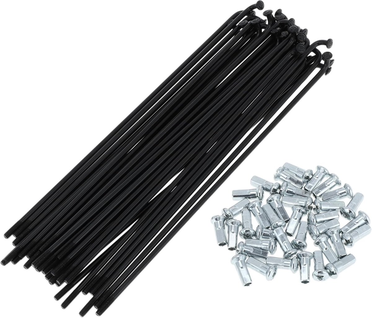 Spaken 12G 160mm Lengte Fiets Wiel Spaken Carbon Staal Fietswiel