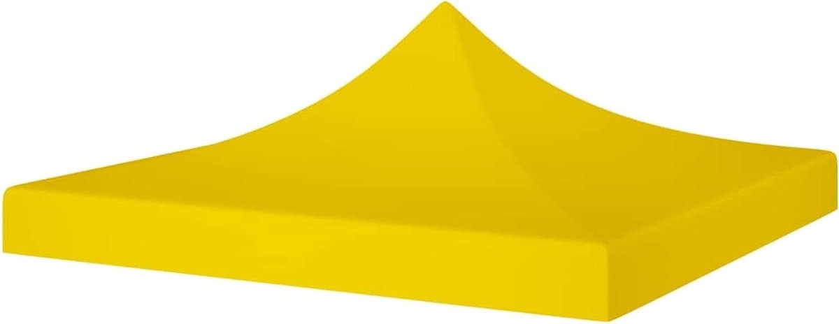 Gazebo Dakbedekking - Tentdak - Buitenfeesten - UV- en weerbestendig - 2 x 2 m - Geel