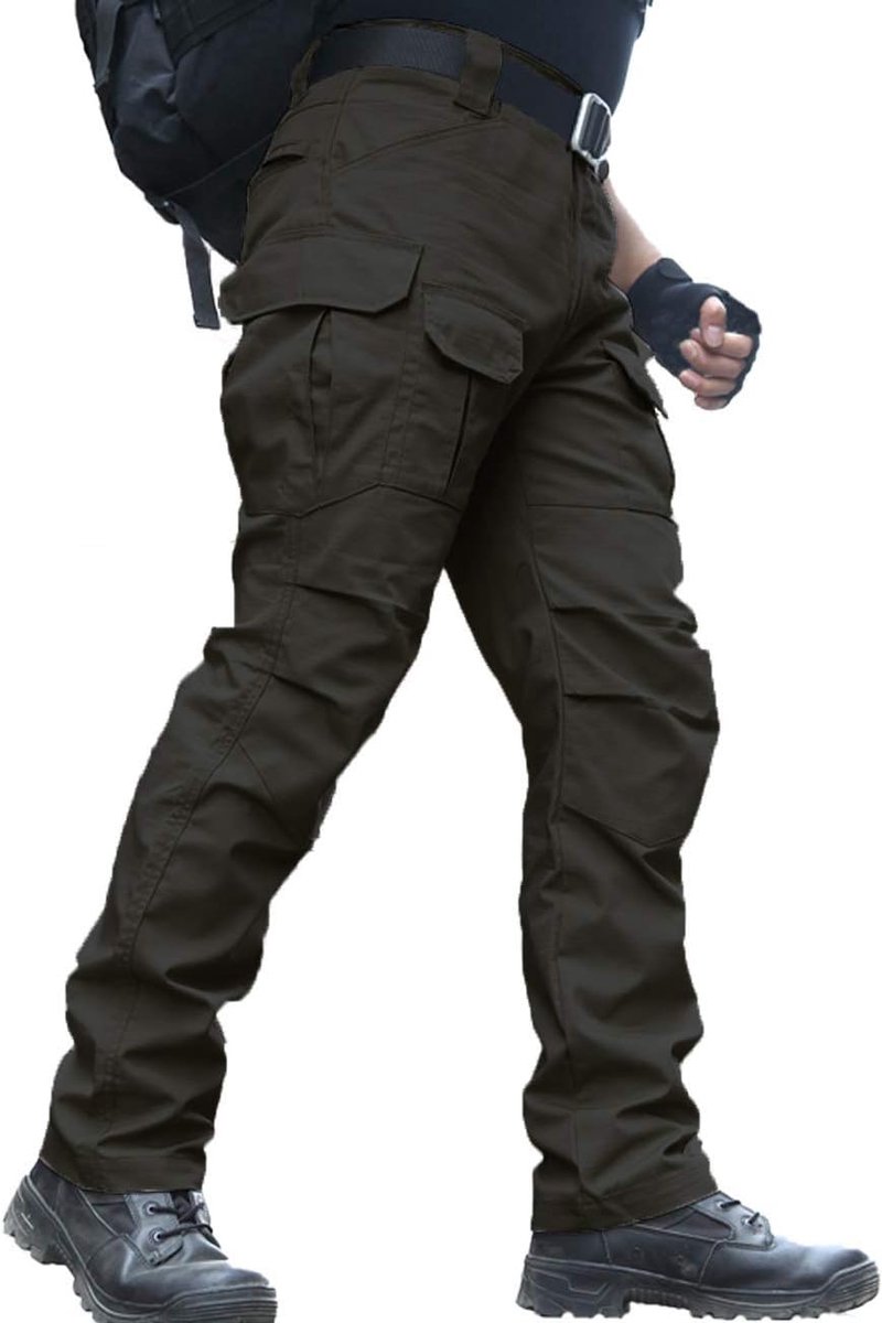 broek voor heren Relaxed Fit Tactical Combat Army Cargo-werkbroek met