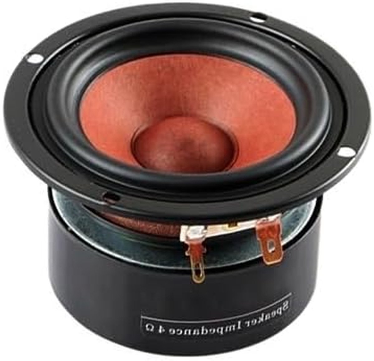 Full Range Speaker Driver - Hifi Speaker Unit - Muziek Afspelen - 15W Vermogen - 3 Inch - Zwart