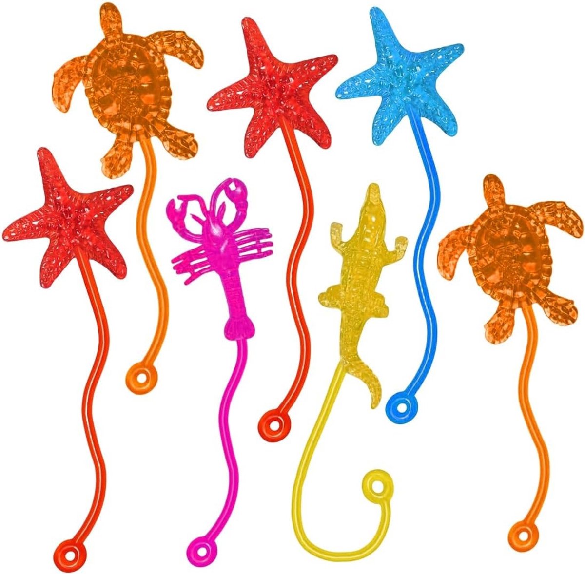 Kleurrijke Plakkerige Handen, 30 Stuks, Speelgoed voor Kinderen, Verjaardagsfeest, Stressverlichting, Creatief Speelgoed, Leuke Activiteit