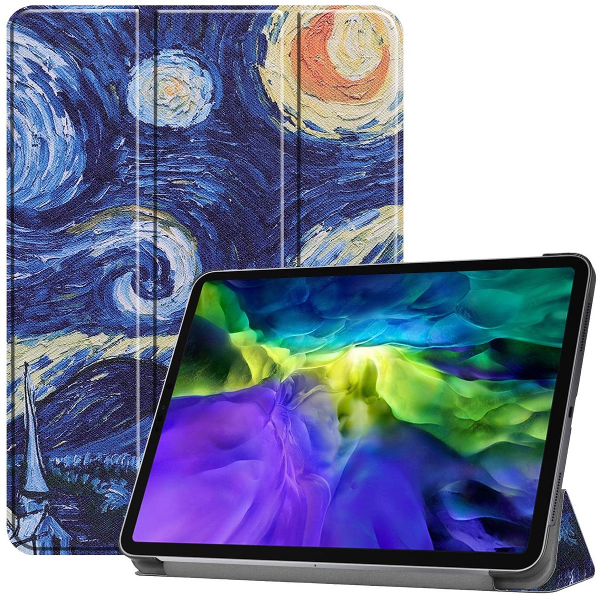 Omgoods - iPad Pro 11 (2020) Smart Cover Case met Automatische Slaap/Wake Functie - C4