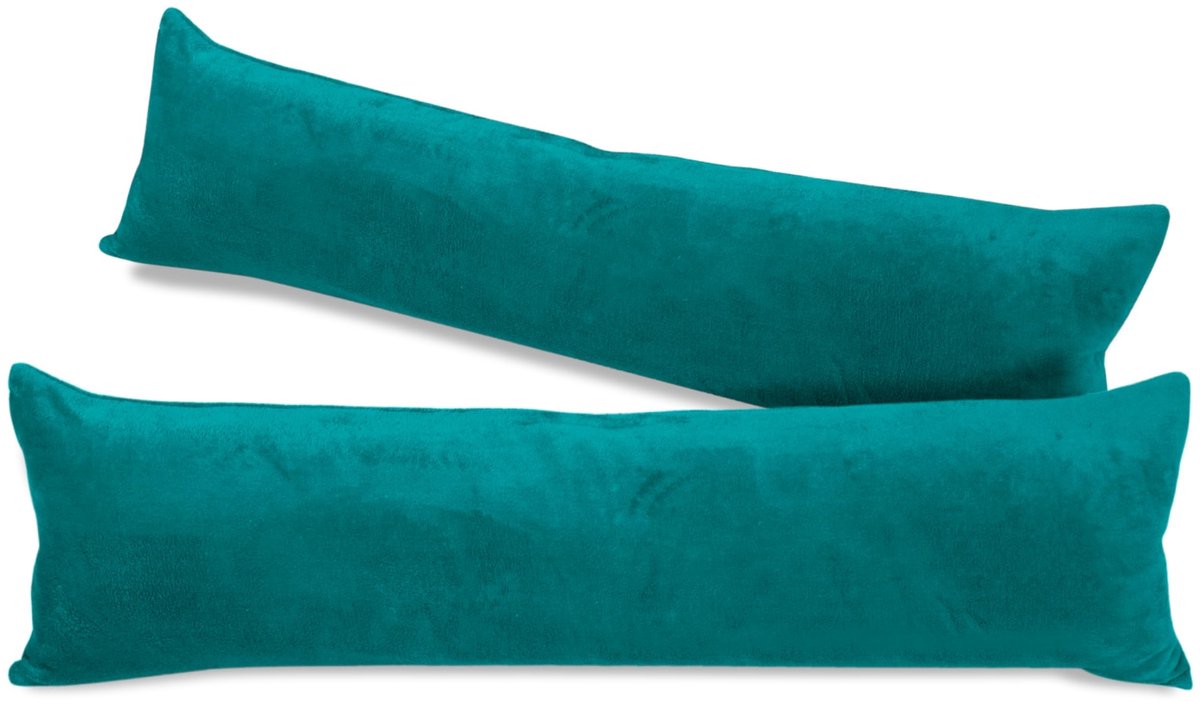 Omgoods - Set van 2 Kussenhoezen van Coral Fleece 40 x 145 cm