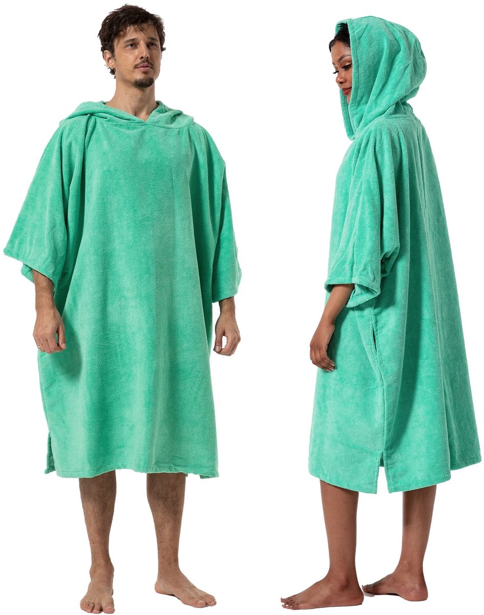 Omgoods - Surf Poncho Handdoek met Capuchon voor Volwassenen