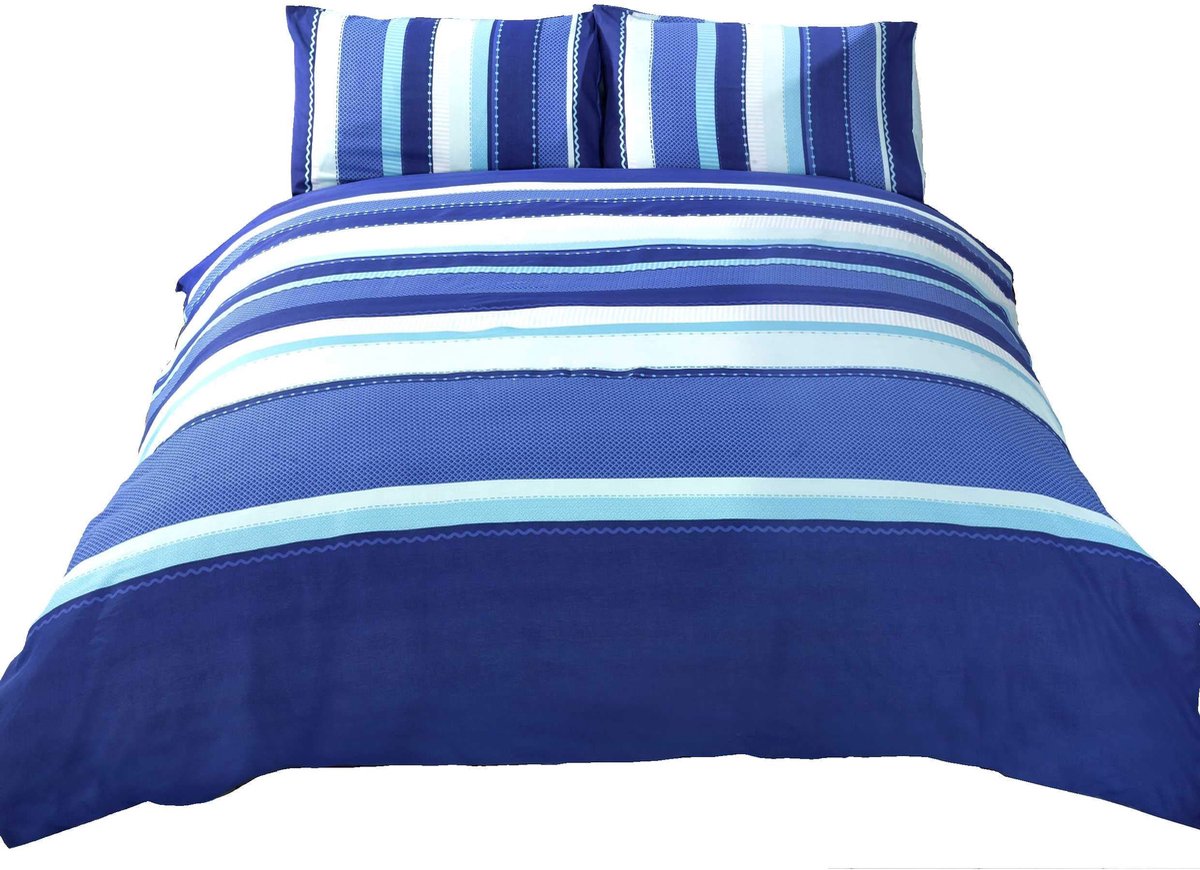 Omgoods - Bedlinnen Set 200 x 200 cm met Dekbedovertrek en Kussensloop