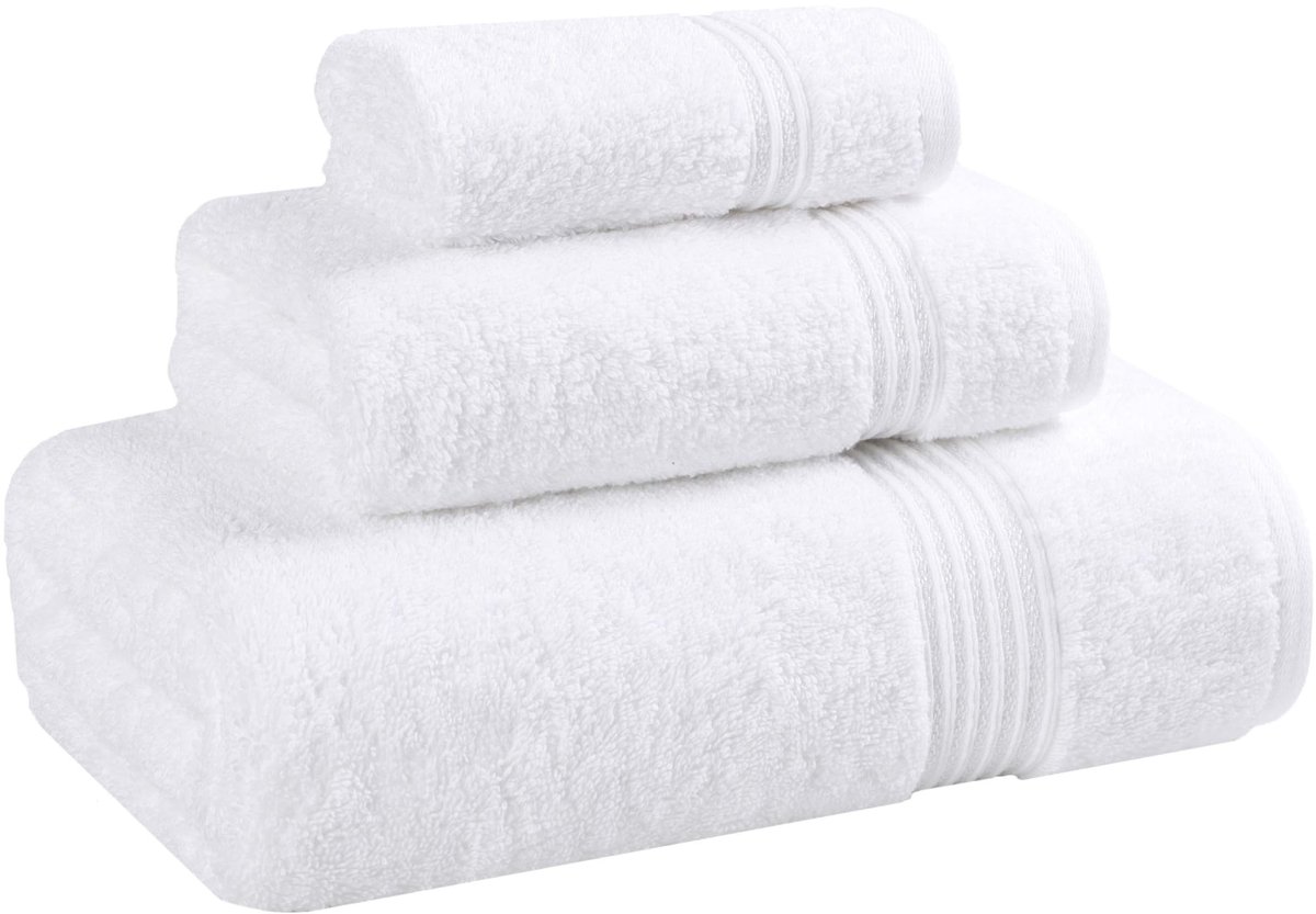 Omgoods - Luxueuze 3-Delige Handdoek Set van 100% Egyptisch Katoen