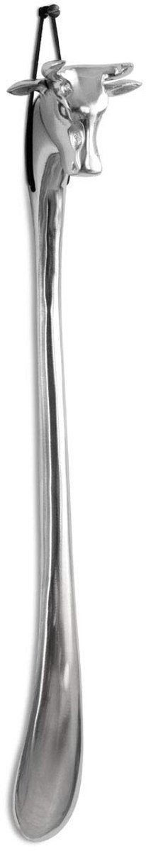 Omgoods - Aluminium Schoenlepel met Koeienkop - Stijlvol Schoenaccessoire