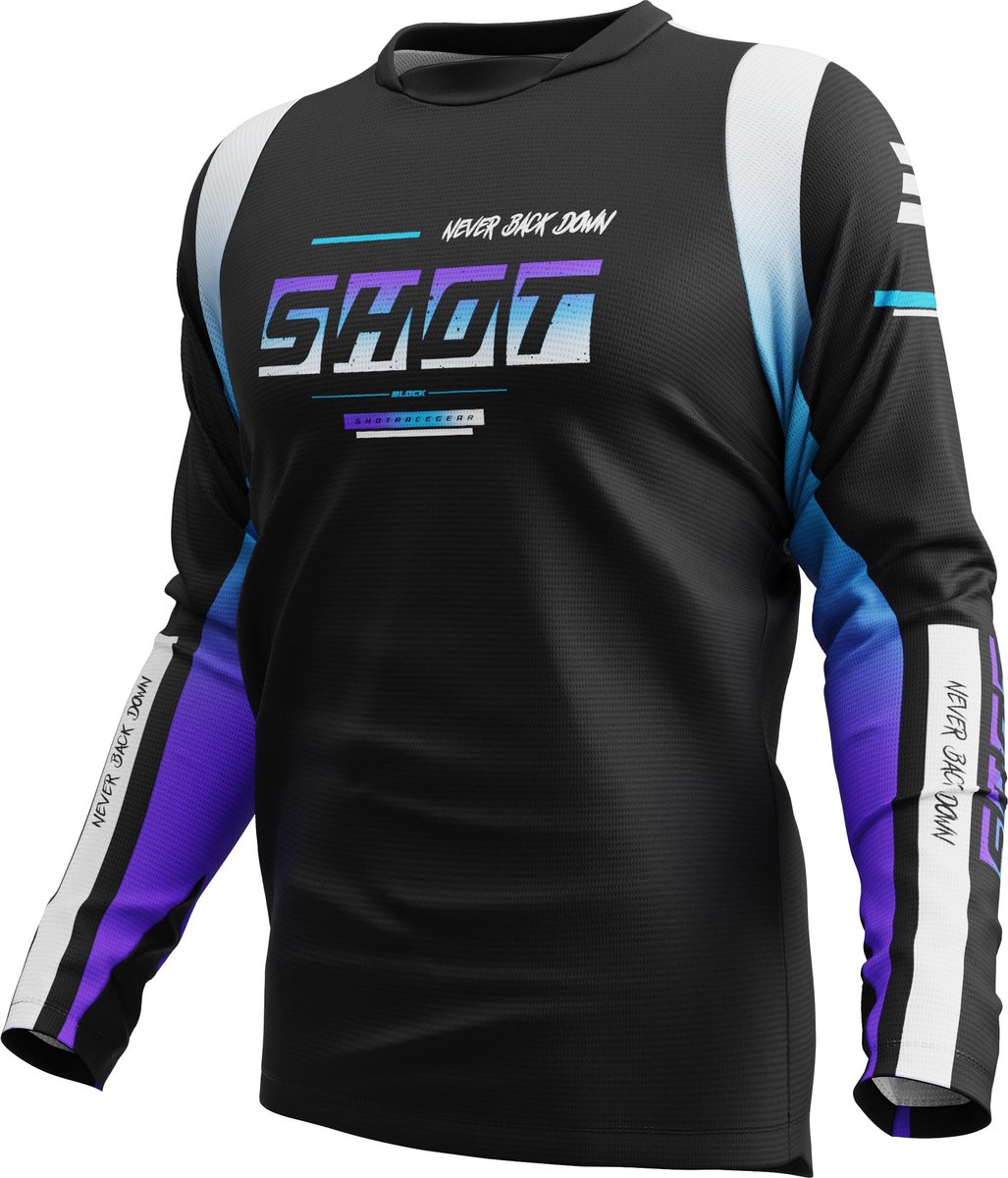 Shot Devo Block Motorcross trui -