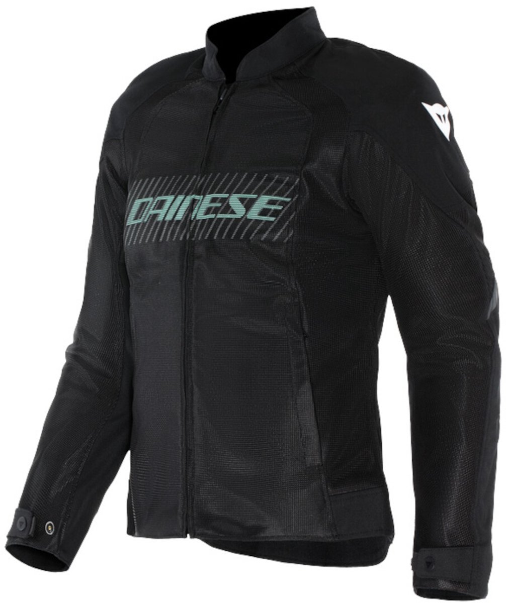 Dainese Herosphere Air Dames Zwart Groen Textiele Motorjas - Jas